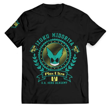Anime My Hero Academia Cosplay Halloween T-shirt Camiseta corta sudadera 3D Impreso